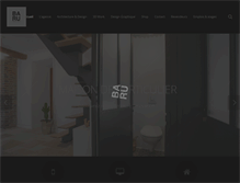 Tablet Screenshot of baru-design.com